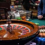 Casino, gambling and entertainment concept